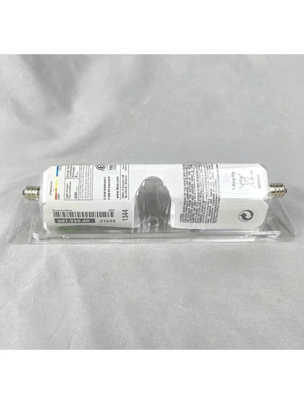 IKEA Sparsam E12 Fluorescent Bulbs 2 Pack Energy Efficient Light Bulbs